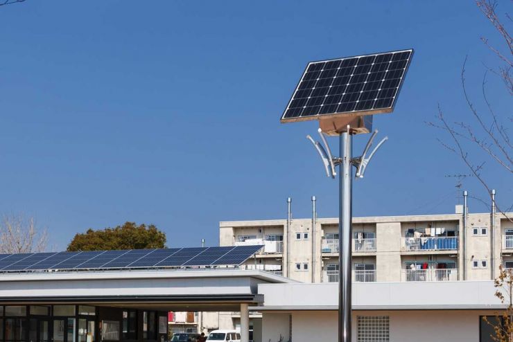 LED街灯(ソーラー発電式LED街灯)LED街灯のステンレス光 LED街灯(ソーラー発電式LED街灯)LED街灯のステンレス光